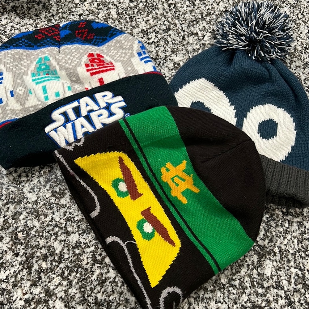 3 Toddler Hats